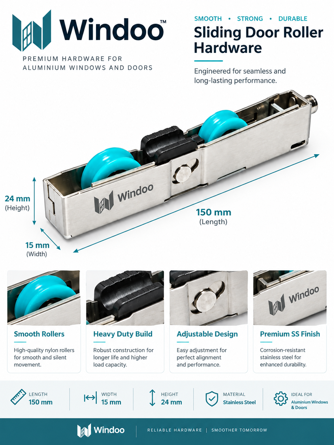 SS Adjustable Bearing