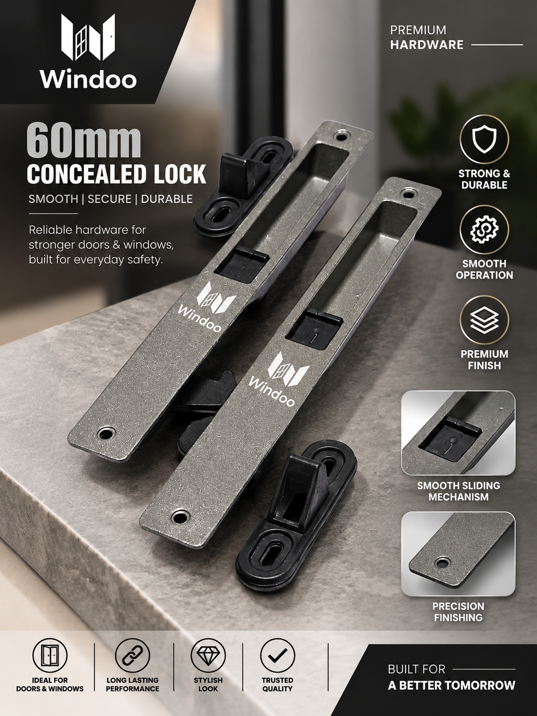 Window Lock - 6 Inch