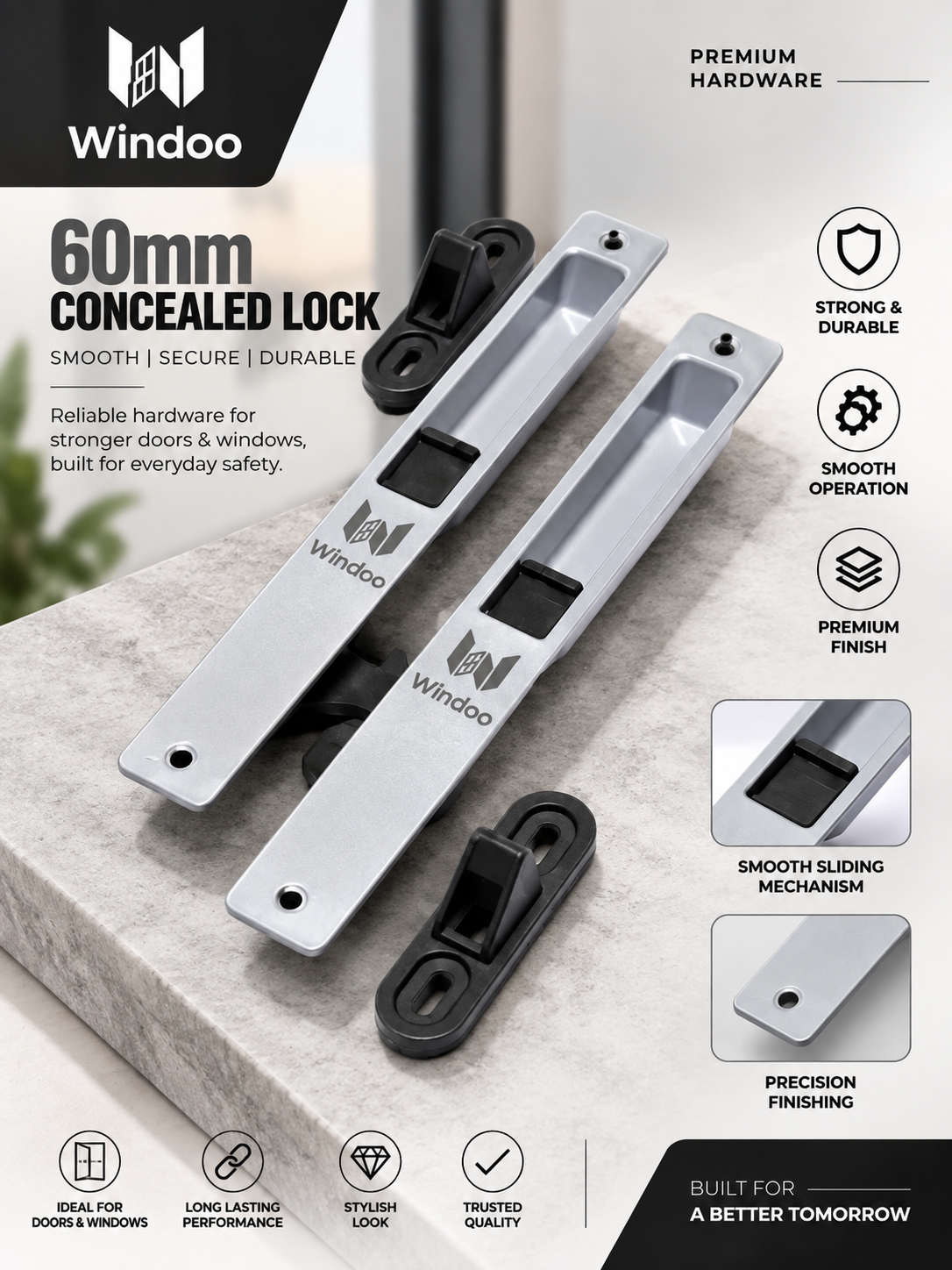 Window Lock - 6 Inch
