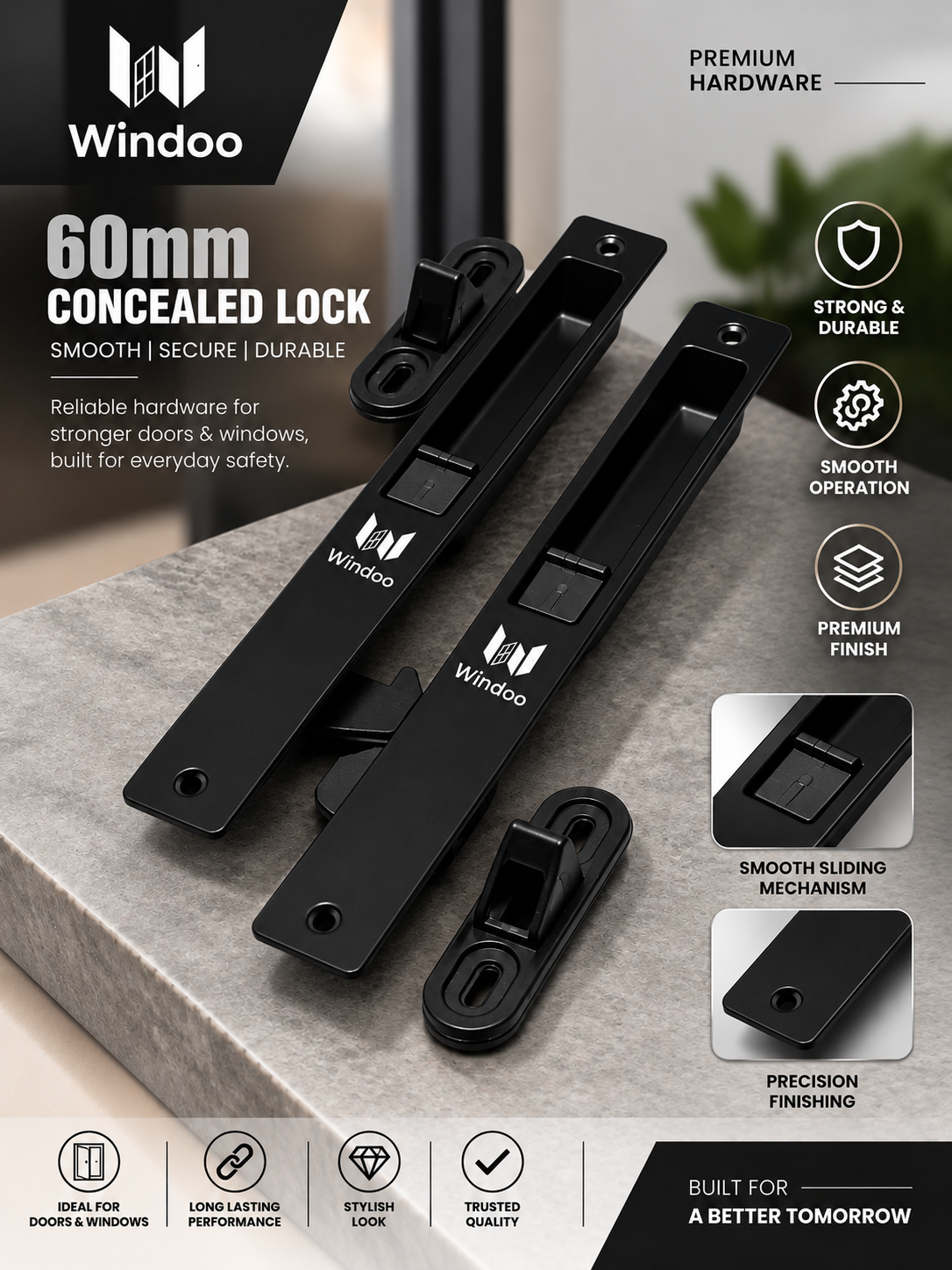 Window Lock - 6 Inch