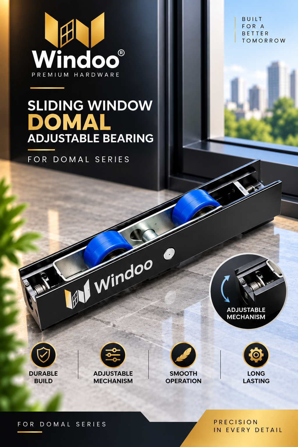 Domal 2 x 1 Bearing